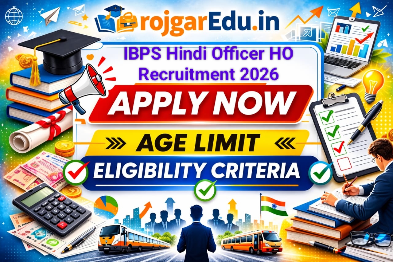 IBPS Hindi Officer HO Recruitment 2026