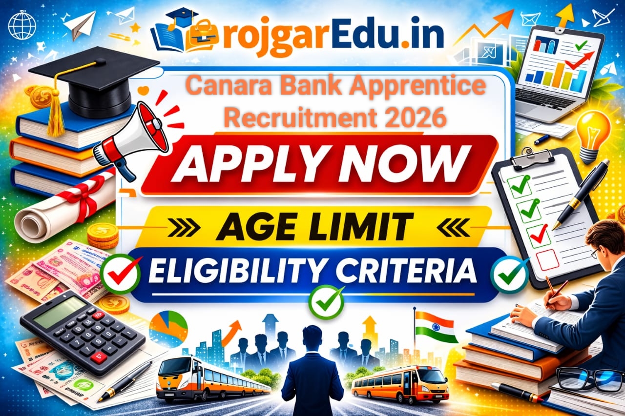 Canara Bank Apprentice Recruitment 2026