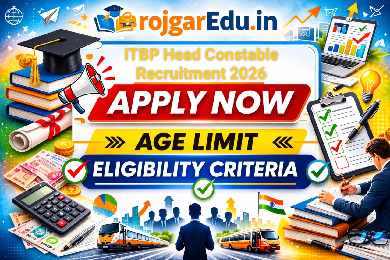 ITBP Head Constable Recruitment 2026
